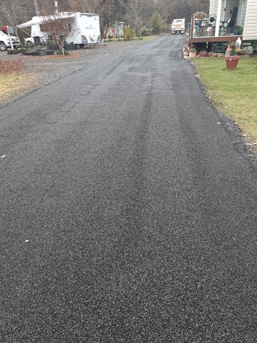 Sealing the Uralla Queen Street Caravan Park internal road