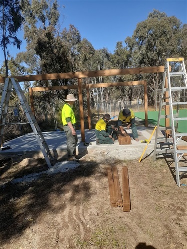 Awning at Bundarra Multi Purpose Park