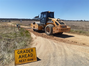 Grading Athol Road